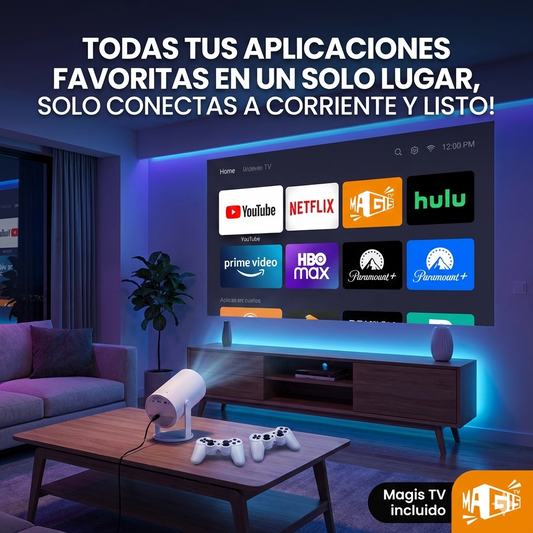 PROYECTOR CON VIDEOJUEGOS HY300 PRO