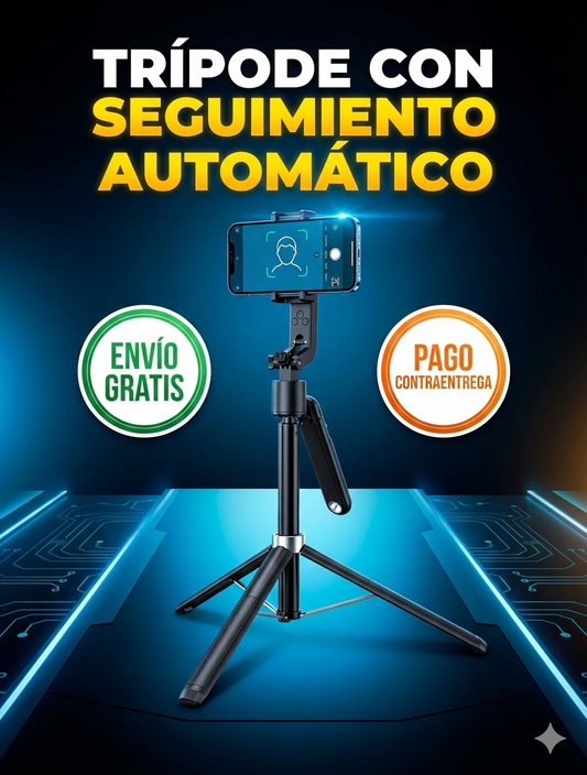 TRÍPODE CON SEGUIMIENTO DE IA